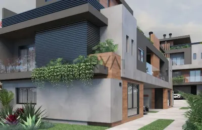 Casa em condomínio fechado com 3 quartos à venda na rua josé sabóia cortes, 80, ahú, curitiba, 179 m2 por r$ 2.190.000