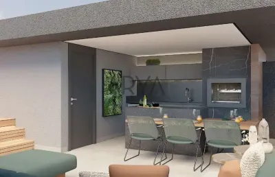 Casa em condomínio fechado com 3 quartos à venda na rua josé sabóia cortes, 80, cabral, curitiba, 179 m2 por r$ 1.980.000