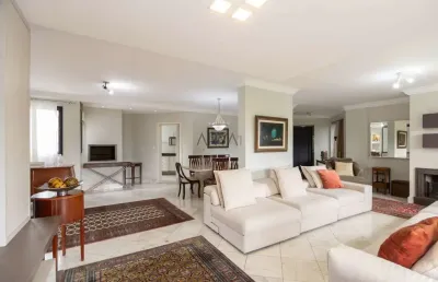 Apartamento com 4 quartos à venda na rua francisco juglair, 410, ecoville, curitiba, 196 m2 por r$ 1.650.000