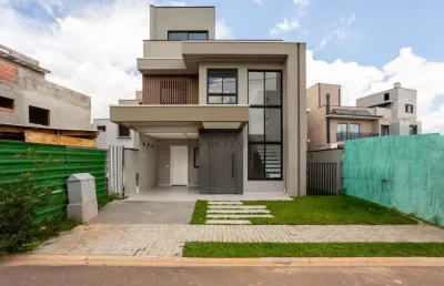 Casa com 3 quartos à venda na rua irma schreiner maran, 475, santa cândida, curitiba, 181 m2 por r$ 1.290.000