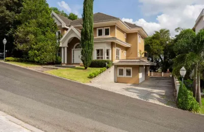 Casa em condomínio fechado com 4 quartos à venda na rua joão dembinski, 135, campo comprido, curitiba, 469 m2 por r$ 3.990.000