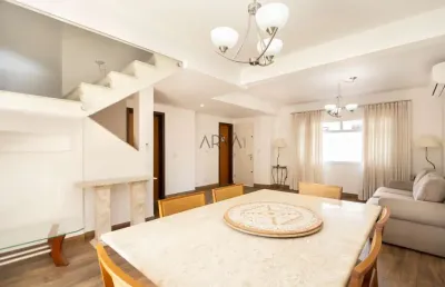 Casa em condomínio fechado com 3 quartos à venda na rua anita ribas, 540, cristo rei, curitiba, 170 m2 por r$ 1.250.000