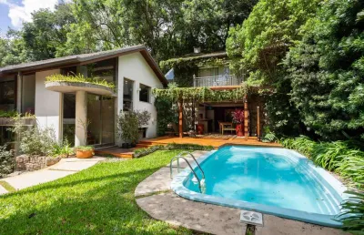 Casa em condomínio fechado com 3 quartos à venda na rua eduardo sprada, 1767, campo comprido, curitiba, 363 m2 por r$ 3.000.000