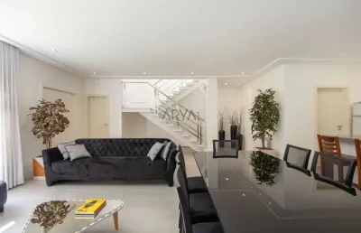 Casa em condomínio fechado com 4 quartos à venda na rua virgínia dalabona, 1202, orleans, curitiba, 262 m2 por r$ 2.280.000