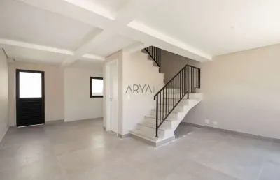 Casa em condomínio fechado com 3 quartos à venda na rua primeiro-ministro brochado da rocha, 262, pilarzinho, curitiba, 101 m2 por r$ 708.000