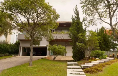 Casa com 4 quartos à venda na rua curiangos, 1210, alphaville graciosa, pinhais, 491 m2 por r$ 4.000.000