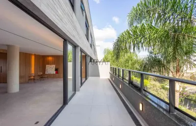 Cobertura com 3 quartos à venda na rua jaime balão, 50, hugo lange, curitiba, 244 m2 por r$ 3.480.000