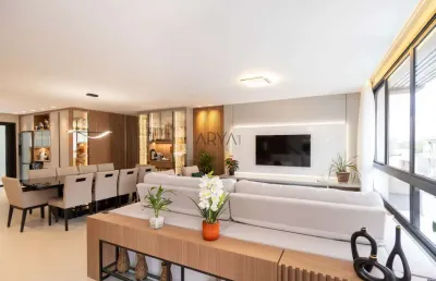 Casa em condomínio fechado com 4 quartos à venda na rua paulo pampuche, 316, campo comprido, curitiba, 250 m2 por r$ 2.590.000