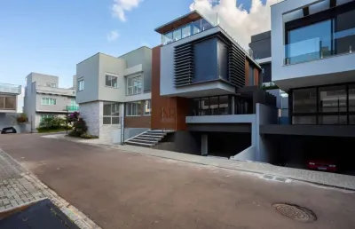 Casa em condomínio fechado com 3 quartos à venda na rua nardy müller da costa, 577, campo comprido, curitiba, 245 m2 por r$ 2.500.000