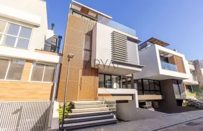 Casa em condomínio fechado com 3 quartos à venda na rua nardy müller da costa, 577, campo comprido, curitiba, 245 m2 por r$ 2.500.000