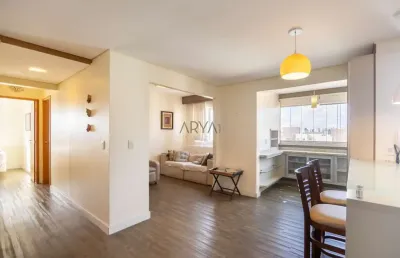 Apartamento com 3 quartos à venda na rua da bandeira, 482, cabral, curitiba, 75 m2 por r$ 610.000