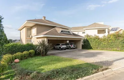 Casa em condomínio fechado com 4 quartos à venda na rua pedro muraro, 50, vista alegre, curitiba, 483 m2 por r$ 3.400.000