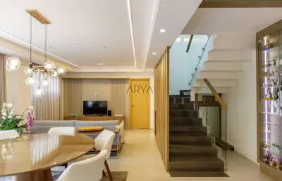 Cobertura com 4 quartos à venda na rua senador saraiva, 373, mercês, curitiba, 245 m2 por r$ 2.500.000