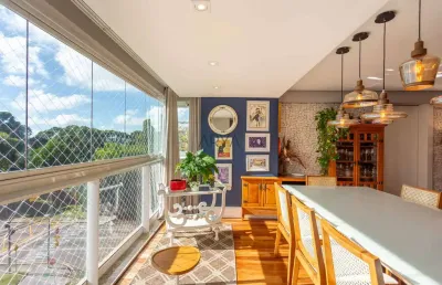 Apartamento com 3 quartos à venda na rua coronel amazonas marcondes, 448, bacacheri, curitiba, 120 m2 por r$ 1.400.000