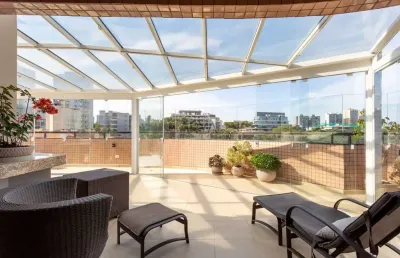 Cobertura com 4 quartos à venda na rua quintino bocaiúva, 73, cabral, curitiba, 399 m2 por r$ 3.350.000