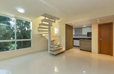 Cobertura com 2 quartos à venda na rua guaratuba, 528, ahú, curitiba, 123 m2 por r$ 1.000.000
