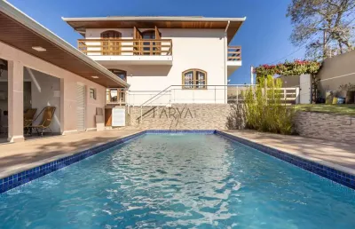 Casa com 4 quartos à venda na rua joão de lara, 676, são lourenço, curitiba, 226 m2 por r$ 1.690.000