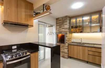 Casa em condomínio fechado com 3 quartos à venda na rua frei lívio panizza, 317, campo comprido, curitiba, 116 m2 por r$ 700.000
