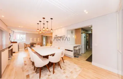 Apartamento com 4 quartos à venda na avenida iguaçu, 2877, batel, curitiba, 191 m2 por r$ 1.900.000
