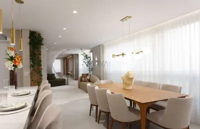 Apartamento com 3 quartos à venda na travessa percy withers, 71, água verde, curitiba, 244 m2 por r$ 5.500.000