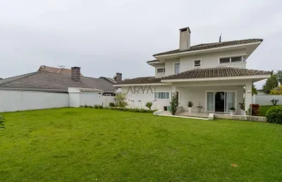Casa em condomínio fechado com 3 quartos à venda na rua orlando peruci, 442, santa felicidade, curitiba, 322 m2 por r$ 3.250.000