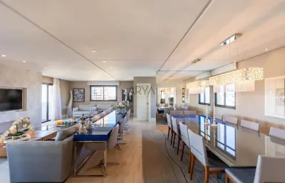 Apartamento com 4 quartos à venda na rua professor pedro viriato parigot de souza, 1805, ecoville, curitiba, 368 m2 por r$ 4.950.000