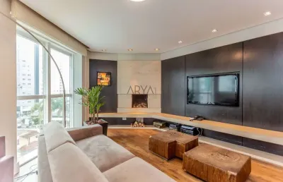 Apartamento com 3 quartos à venda na rua doutor manoel pedro, 325, cabral, curitiba, 128 m2 por r$ 1.380.000