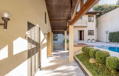 Casa em condomínio fechado com 4 quartos à venda na rua valdemar de andrade, 119, santa felicidade, curitiba, 480 m2 por r$ 3.499.000