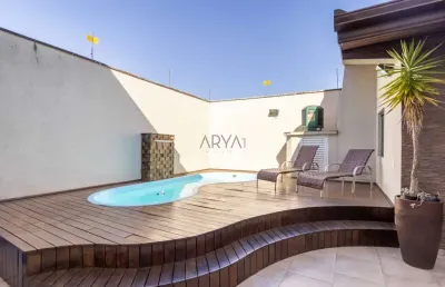 Casa com 3 quartos à venda na rua desembargador josé carlos ribeiro ribas, 1410, abranches, curitiba, 238 m2 por r$ 1.200.000