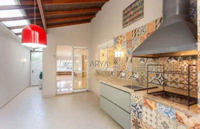 Casa em condomínio fechado com 4 quartos à venda na rua pedro nicco, 320, ecoville, curitiba, 178 m2 por r$ 1.680.000
