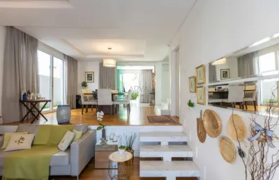 Casa em condomínio fechado com 4 quartos à venda na rua hermenegildo luca, 101, santa felicidade, curitiba, 240 m2 por r$ 2.600.000