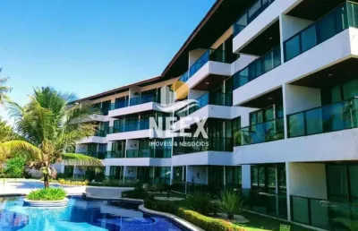Tamandaré holiday flat apartamento beira mar  para vender com 1 quartos em  campas em tamandaré