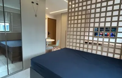 Apto studio/flat boa viagem 1 quarto proximo ao shopping recife