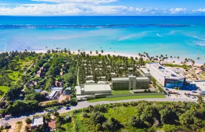 Apartamento com 68 m² 2 quartos sendo 1 suíte e 1 vaga na beira mar de antunes em maragogi al
