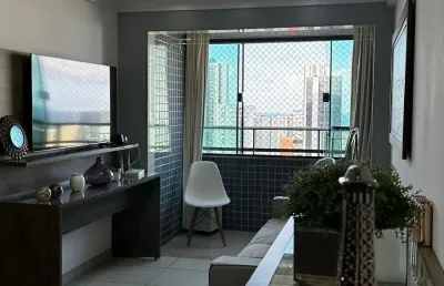Vendo apartamento 2 quartos mobiliado em boa viagem