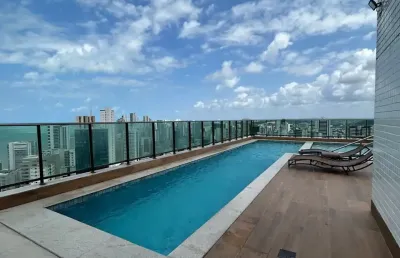 Alugo apartamento 2 quartos mobiliado em boa viagem