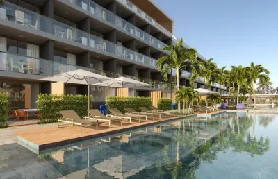 Apartamento studio com 28 m² e 1 vaga na praia dos carneiros em tamandaré-pe