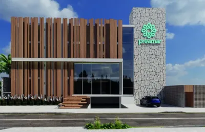 Apartamento beira mar com 40 m² 2 quartos sendo 1 suíte em tamandaré praia de campas