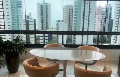 Vendo apartamento mobiliado em boa viagem - setubal a 100 metros do mar