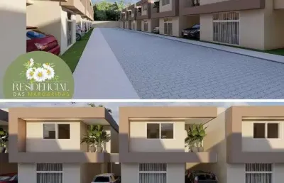 Excelente casa nova 3/4 com suíte e 2 vagas de garagem em abrantes