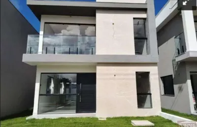 Casa em condomínio para venda em camaçari, vila de abrantes (abrantes), 4 dormitórios, 4 suítes, 5 b
