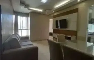 Imóvel para venda possui 43 metros quadrados com 2 quartos totalmente mobiliado