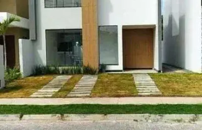 Casa em condomínio para venda em camaçari, abrantes, 4 dormitórios, 1 suíte, 3 banheiros, 2 vagas