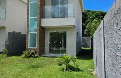 Casa em condomínio para venda em camaçari, catu de abrantes (abrantes), 3 dormitórios, 2 suítes, 3 b