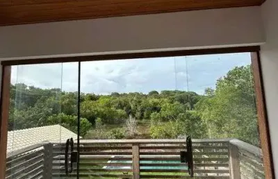 Iviva o paraíso em praia do forte! studio exclusivo com fundo para a lagoa aruá