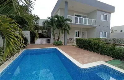 Imóvel para venda com 145 metros quadrados com 4 quartos em caixa d'água - lauro de freitas - ba