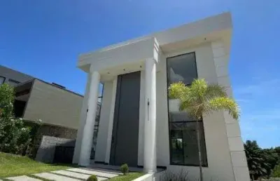 Sobrado para venda com 280 metros quadrados com 4 quartos em alphaville (abrantes) - camaçari - ba