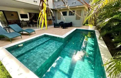 Linda casa moderna com 5/4 no alphaville litoral norte 1 - camaçari - ba