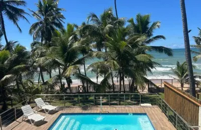 Aluguel casa em condomínio fechado pé na areia ao lado de busca vida