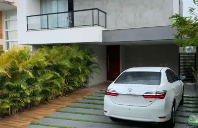 Aluguel – casa de luxo no alphaville litoral norte 2   alto padrão e sofisticação em cada detalhe